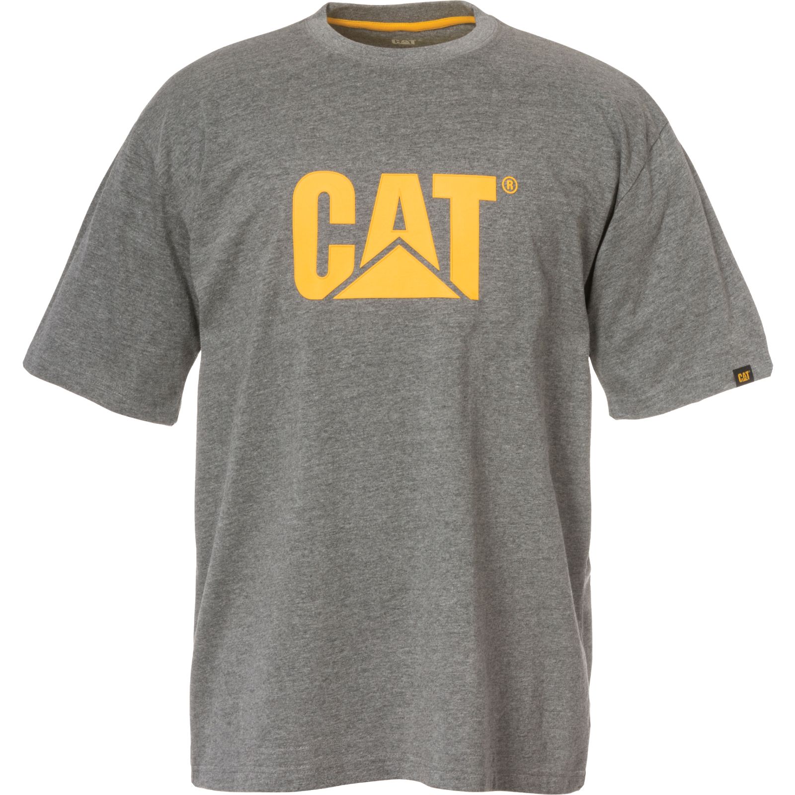 Caterpillar Clothing South Africa - Cat Men's Trademark T-Shirts Grey DR7541682